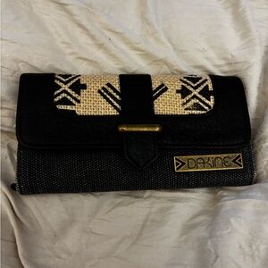 Dakine Black and Cream Women's Wallet